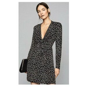 Reiss Julia Deep V dress